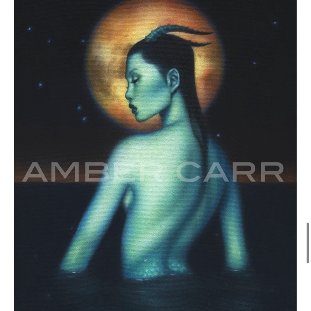 Amber carr art prints-zodiac series